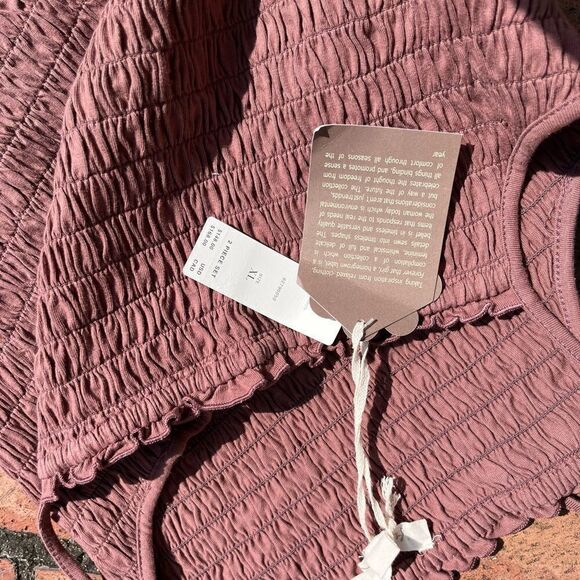 Anthropologie Forever That Girl Smocked Skirt Set NWT - Picture 3 of 8